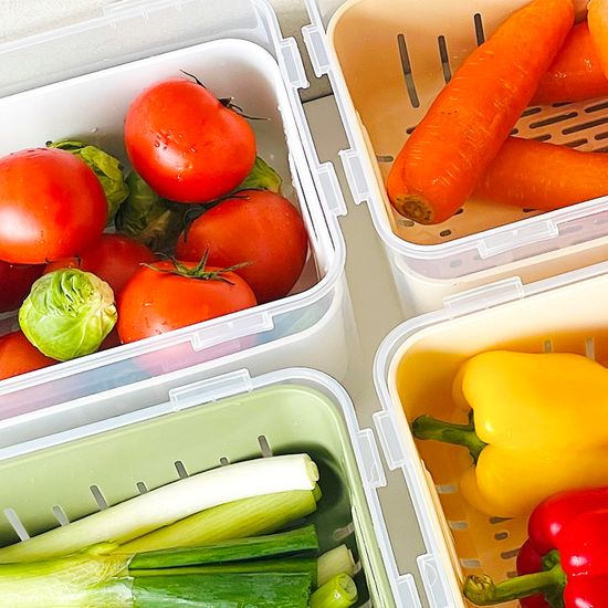 데코아르 포텐셜 BPA FREE 물빠짐 항균 밀폐용기 세트