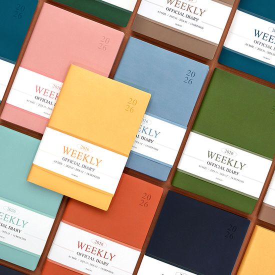2026 오피셜 A5 위클리 다이어리