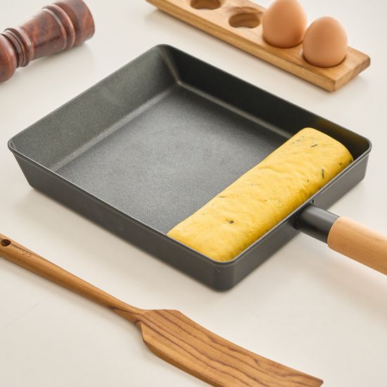 [델라고] 국내생산 IH 우드 계란말이 소/중/대/뒤집개