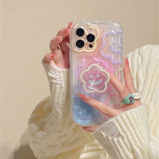 갤럭시 s26 s25 s24 s23 s22 감성 스마일 플라워 핑거