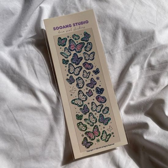 몽환나비 스티커 3종