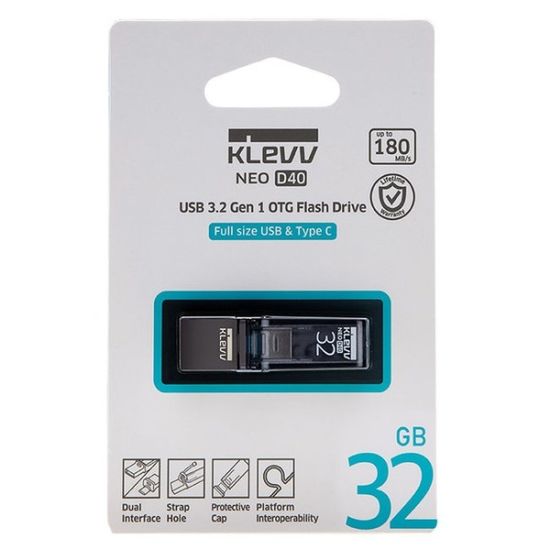 에센코어 KLEVV USB3.2 Gen1 TYPE-C OTG NEO D40 32GB