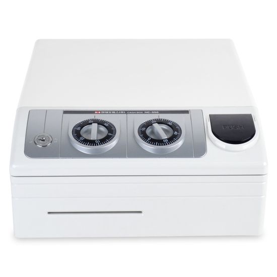 현대오피스 NC-550 수제금고 삼중잠금 지폐동전4칸