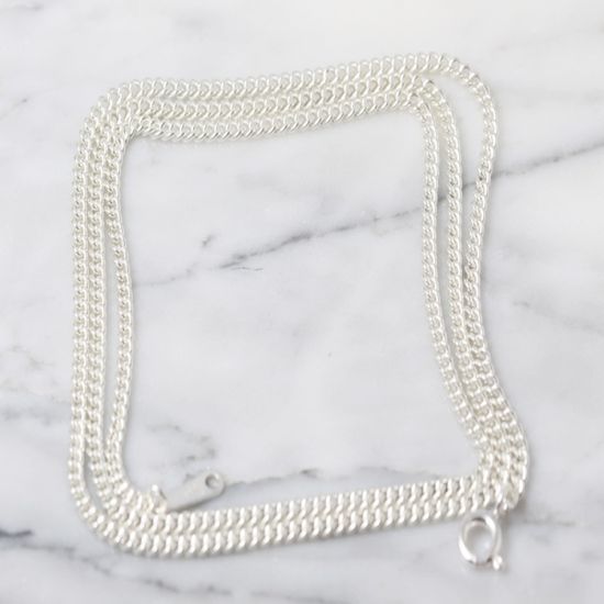 은 목걸이 체인 925실버 /얇은 2mm (9종 택)