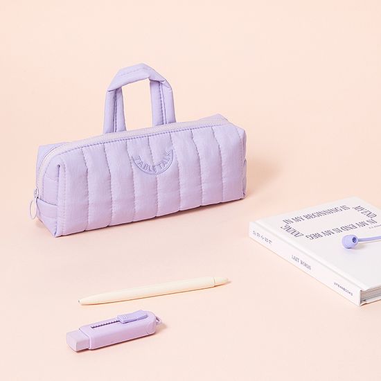 테이블토크 패딩 펜 파우치 (5컬러)_구름 쿠션 필통