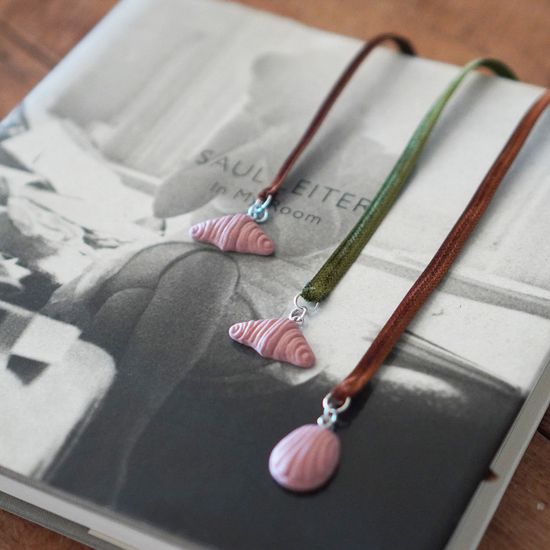 [선물포장] 크루아상 Bookmark 라즈베리크림 북마크