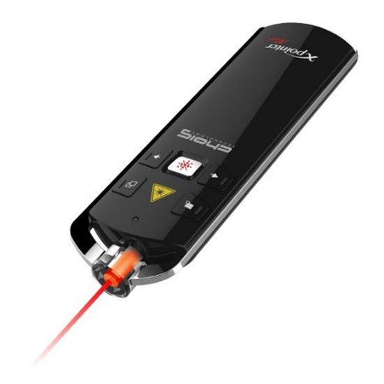 X-pointer 프리젠터 레드 레이저포인터 XPM350L