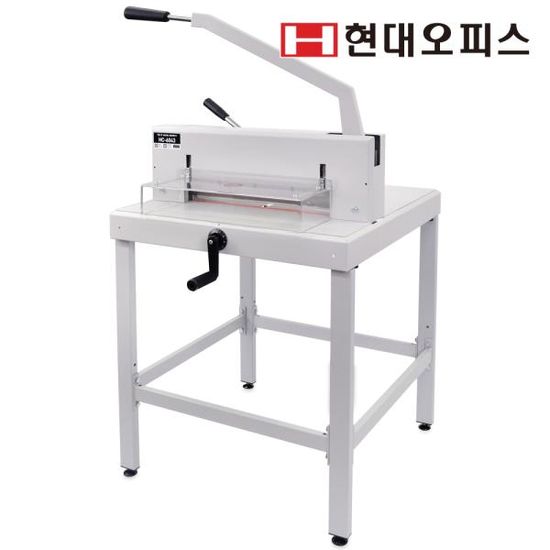 현대오피스 강력 작두재단기 HC-6043 재단다이포함