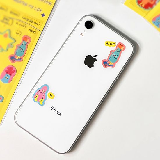 [아찔ARTZZIL] 시즌2 - 리무버블 씰스티커 데일리 5종