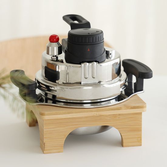 [헤이메르] 스텐 304 통3중 누룽지 압력솥_풀세트