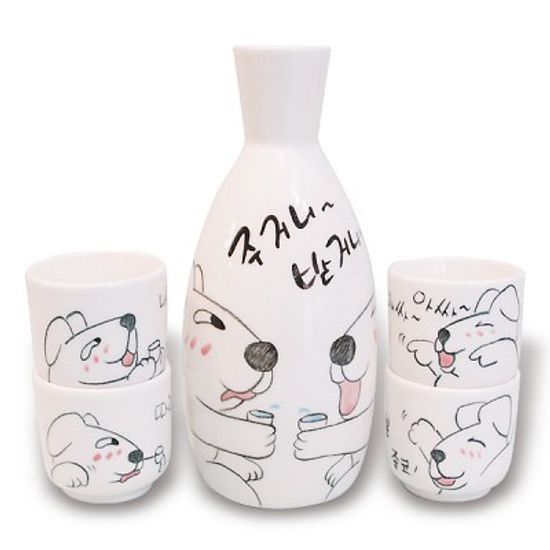 니독내독 4인 큰주병 SET