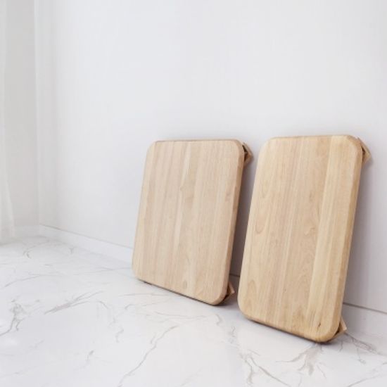 [벤트리] 접이식 원목 브런치 테이블 3size