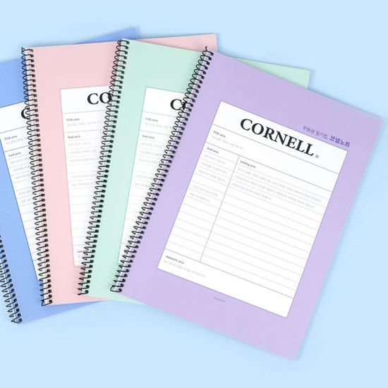 핑크풋 똑똑한필기코넬노트