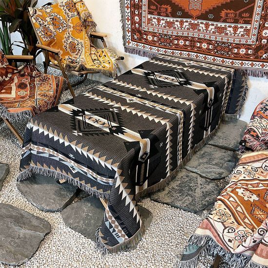 캠핑 러그 담요B (160cmx130cm)