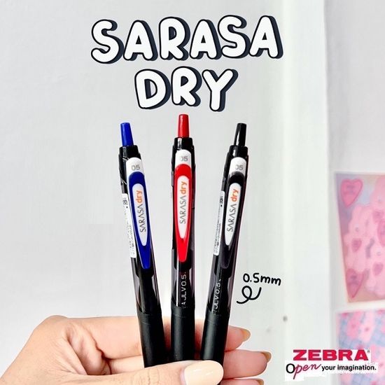 제브라 0.5 속건성 중성펜 사라사 드라이 JJ31 1자루