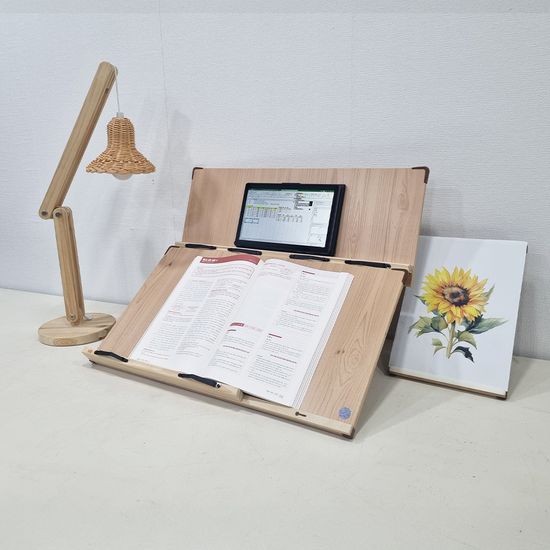 위즈독서대 루미60 독서대 2단독서대 북스탠드 60M2 60M2