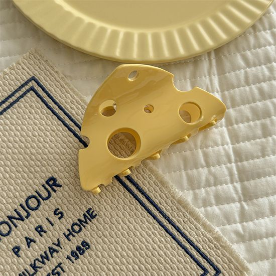 치즈 집게핀 헤어핀 머리 집게 핀 삔 헤어 악세사리