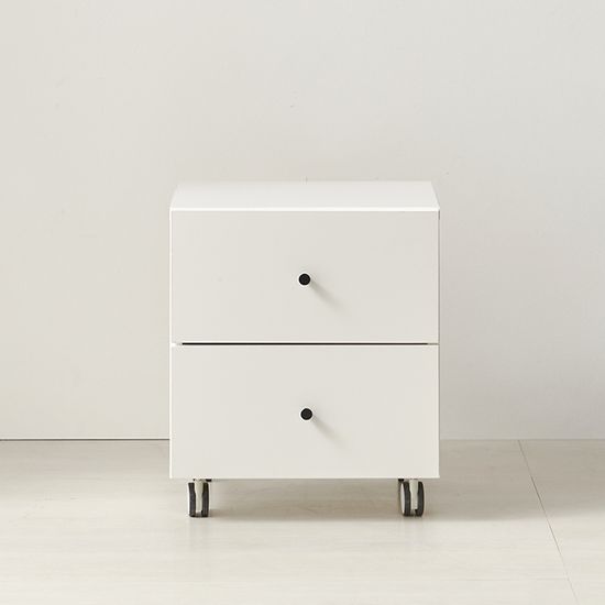 C7420 2단 이동식 서랍장 400 2colors