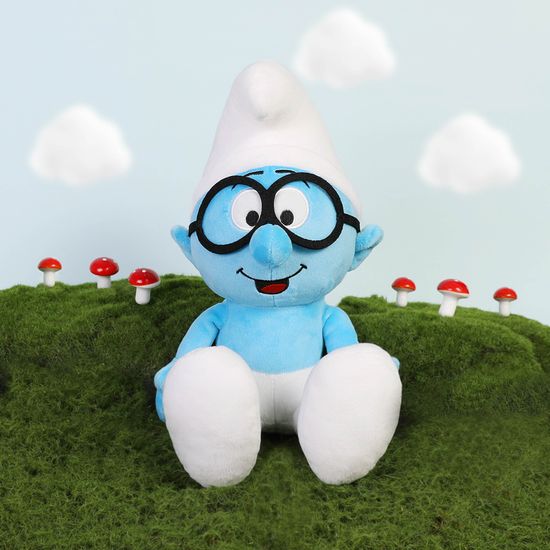 개구쟁이 스머프 똘똘이 스머프 인형 28cm