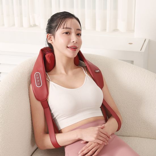 휴그랩 무선 목 어깨 마사지기 HU08