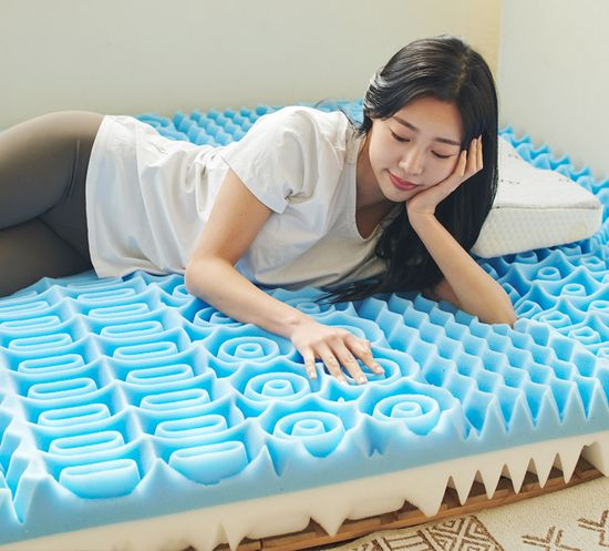 나코자요 12cm 체압분산 침대 토퍼 매트리스