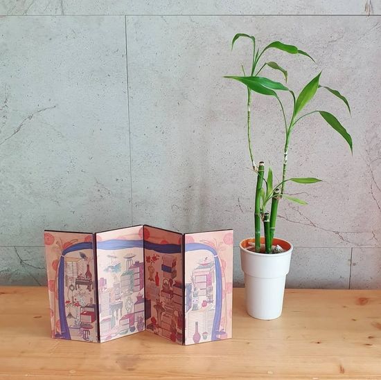 북키스 DIY 병풍만들기 한국화