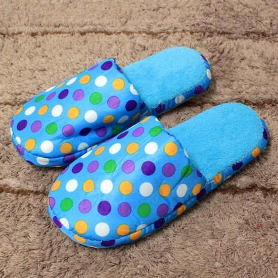 도트 방한 실내화(여성)/학교단체주문 문구점판매용