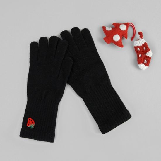 [베네]딸기가 좋아 핑거홀 장갑