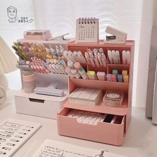 모던 데스크 정리함 오거나이저 연필꽂이 책상정리함