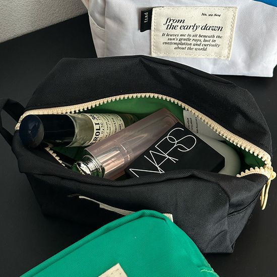 [프롬디얼리던] 라이트 사각 미니 파우치