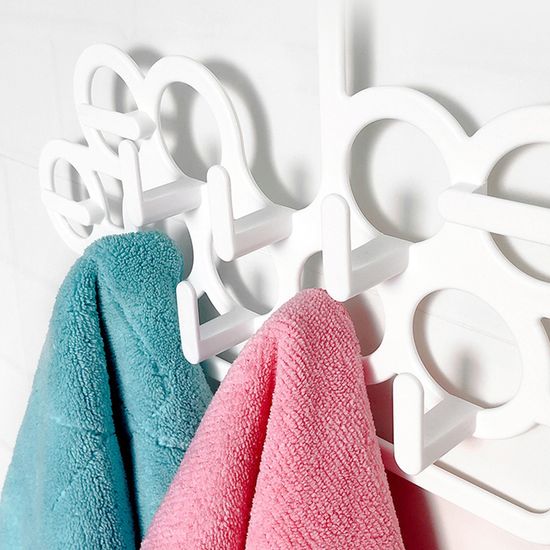 몽글 구름 후크 옷걸이 모자 벨트 소품 걸이