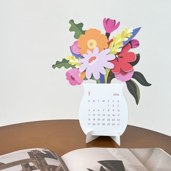 2026 블루밍 캘린더