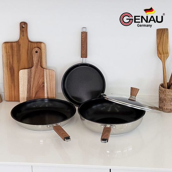 [제너] 하임 IH 스텐 후라이팬 4종세트