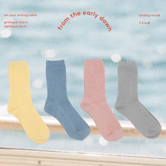 [프롬디얼리던] 플레인 삭스 ver.3 _ 4color