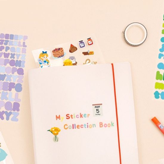 20공 베이직 스티커북&알파벳스티커 세트