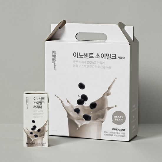 [1+1]국산 검은콩 100% 소이밀크 서리태(총32팩)
