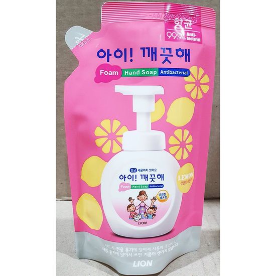 손세정제(아이깨끗해 레몬향 200ml 리필용)(WF1FCFC)