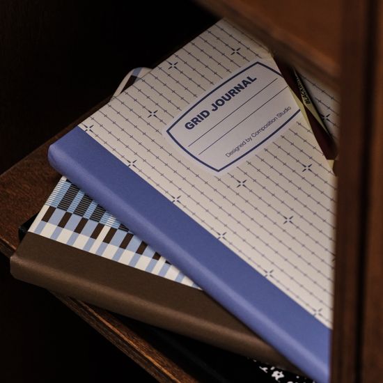 [단독 선판매] 컴포지션 북 그리드 저널