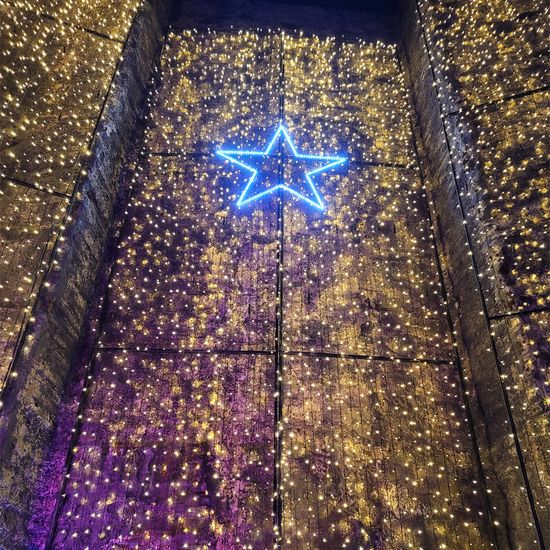 [도토로]은하수 500구 검정선 LED 웜색 지니전구(50M)