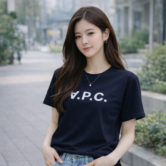 아페쎄 V.P.C 빅로고 반팔티셔츠