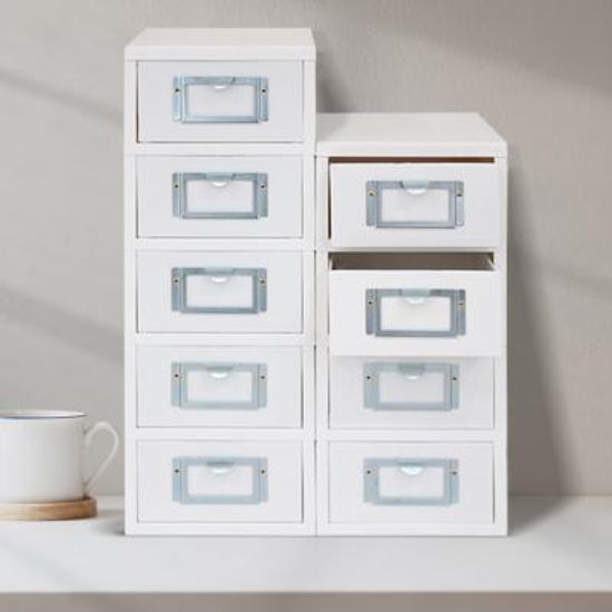 이오넬 미니서랍 5단 책상 화장대 정리함 오거나이저