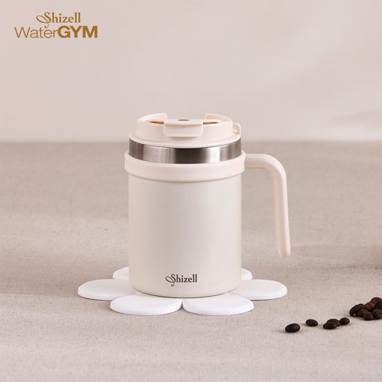 쉬젤 워터짐 더카페머그 밀크크리미 480ml