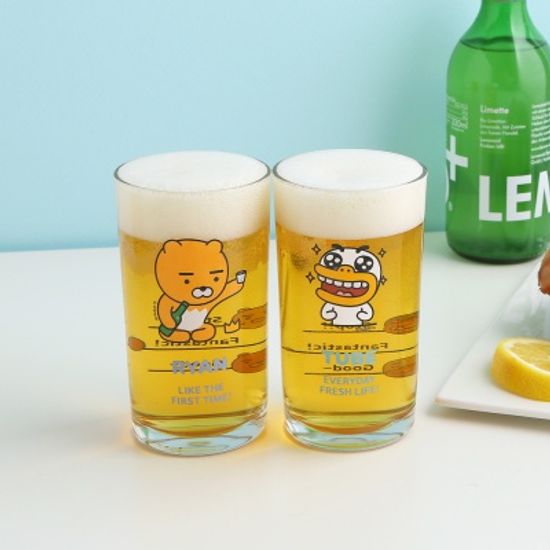 카카오프렌즈 소맥잔 2종