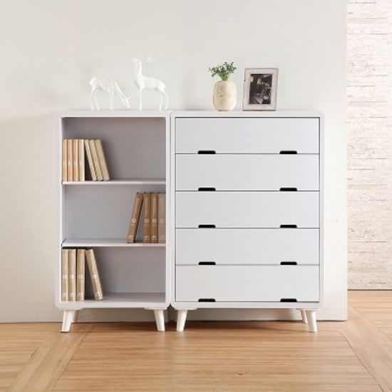 마버 심플 수납 서랍장 세트 1400