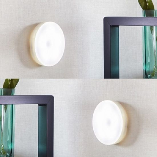 아이린 충전식 터치 무드등 화이트,화이트 불빛,2P