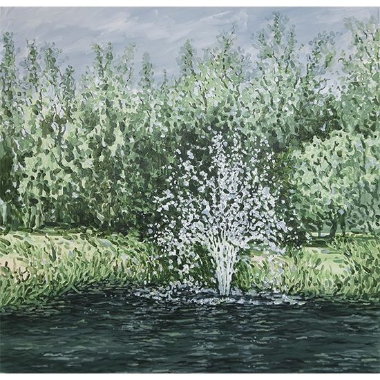 [Artrivers] PULRIM, 분수(2023) 원화 S형 40호