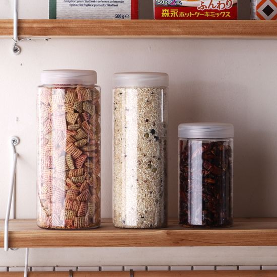 냉장고 ALL 원형 씨리얼 보관용기 1500ml X 3개입