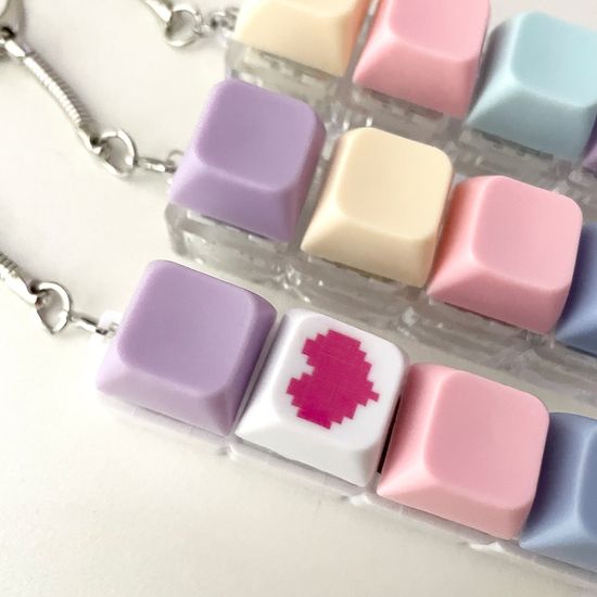 키보드키링 키캡키링 기계식 청축 딸깍이 열쇠고리 