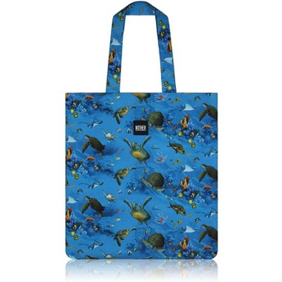 nother Sea Turtles Flat Tote / 나더 바다거북 플랫 토트백