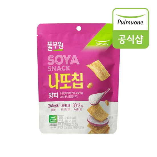풀무원 나또칩 양파 40g x 1봉